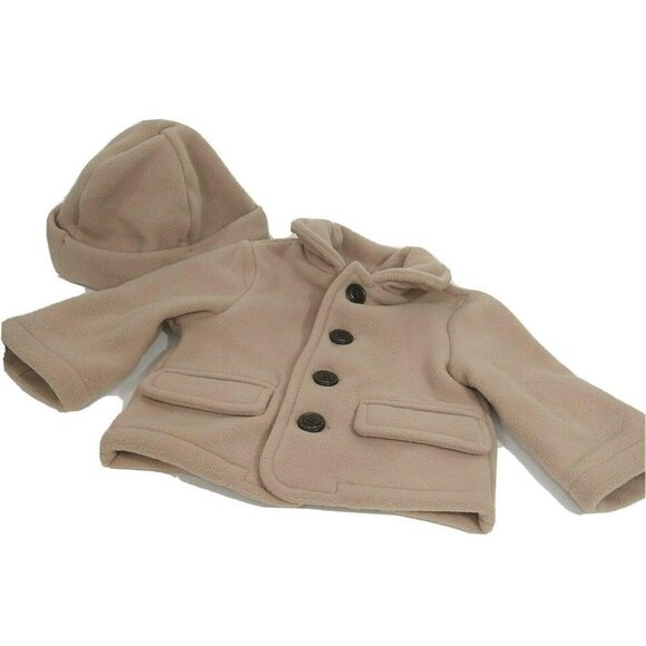 Starting Out Button Up Coat Jacket and Cap 12 Mo - Picture 1 of 8